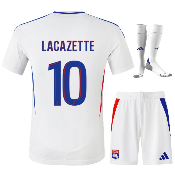 Maillot Kit Enfant OL Domicile 2024 2025 Lacazette