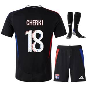 Maillot Kit Enfant OL Exterieur 2024 2025 Cherki