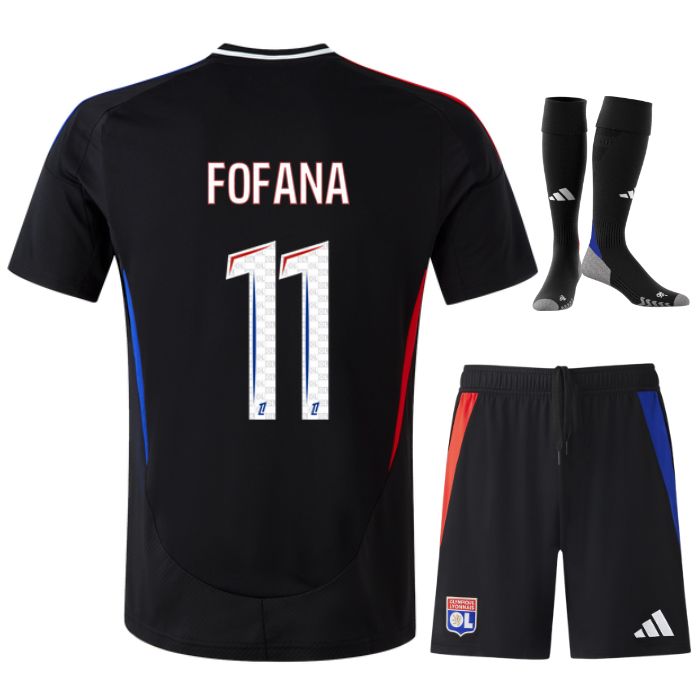 Maillot Kit Enfant OL Exterieur 2024 2025 Fofana