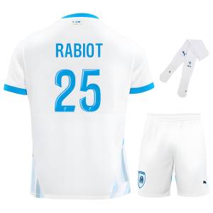 Maillot Kit Enfant OM Domicile 2024 2025 Rabiot