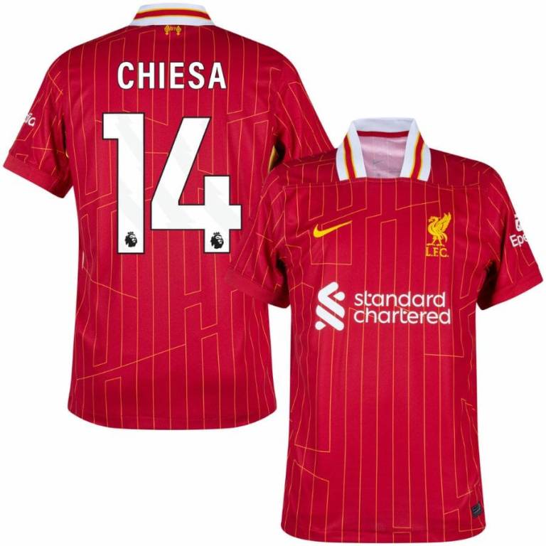 Maillot Liverpool Domicile 2024 2025 Chiesa