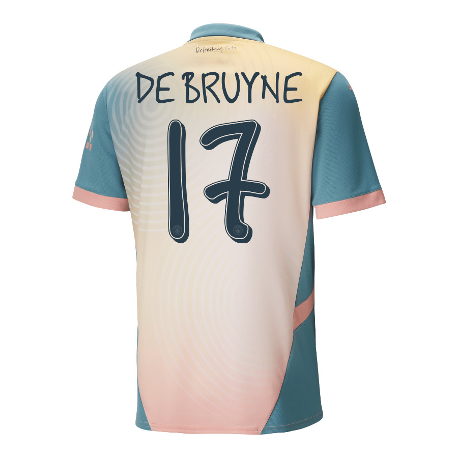 Maillot Manchester City Fourth 2024 2025 De Bruyne 2