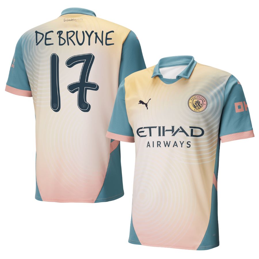 Maillot Manchester City Fourth 2024 2025 De Bruyne