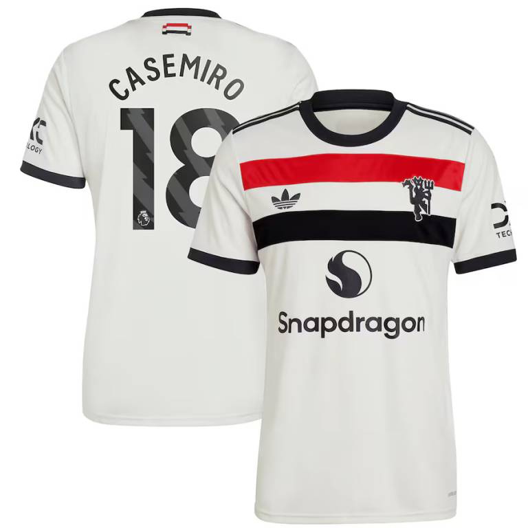 Maillot Manchester United Third 2024 2025 Casemiro