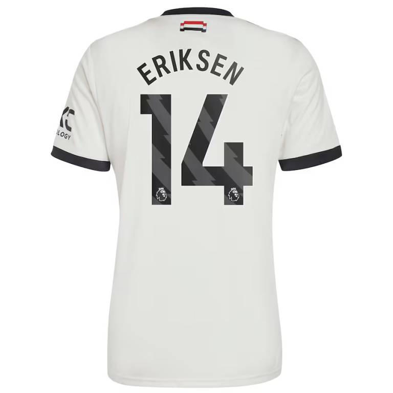 Maillot Manchester United Third 2024 2025 Eriksen 2