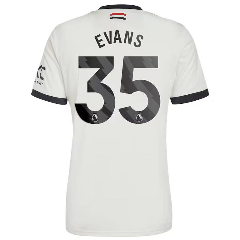 Maillot Manchester United Third 2024 2025 Evans 2