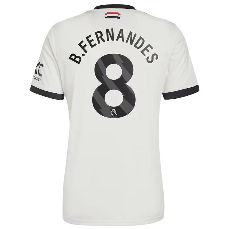 Maillot Manchester United Third 2024 2025 Fernandes 2