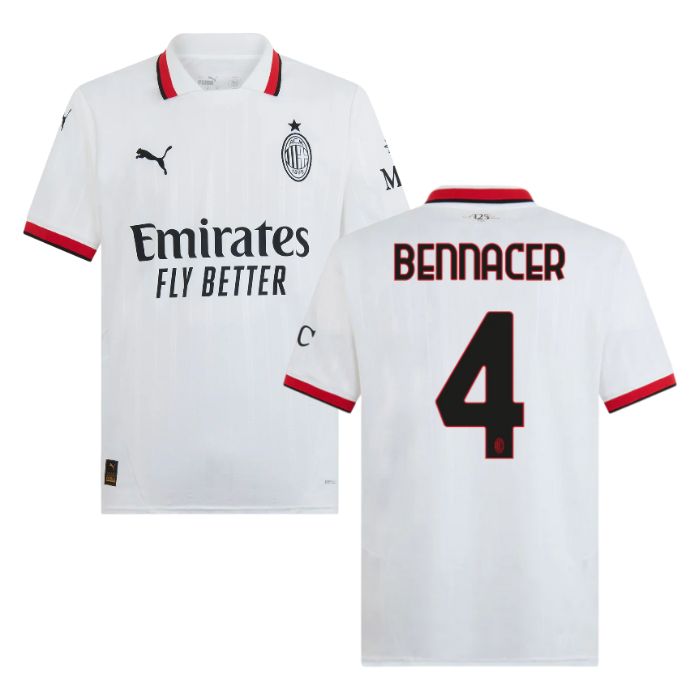 Maillot Milan AC Exterieur 2024 2025 Bennacer