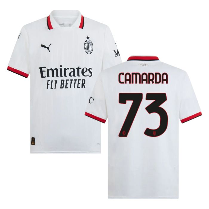 Maillot Milan AC Exterieur 2024 2025 Camarda