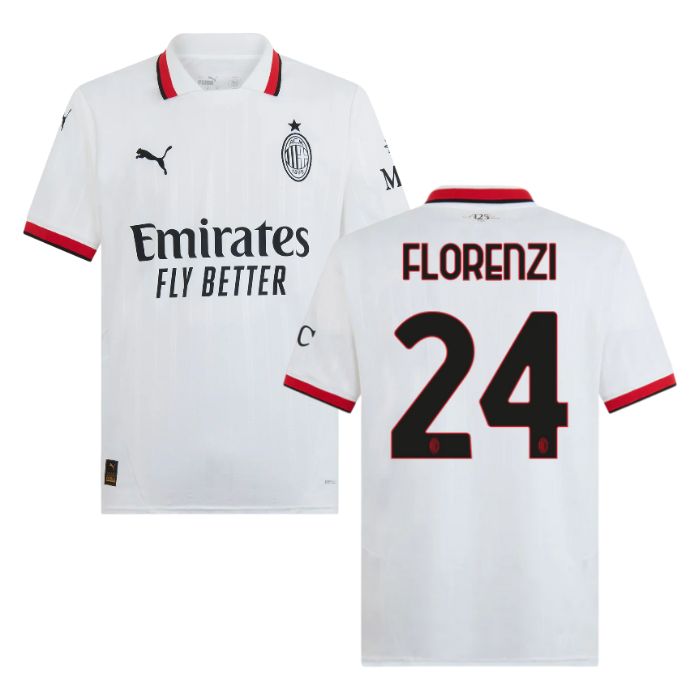 Maillot Milan AC Exterieur 2024 2025 Florenzi