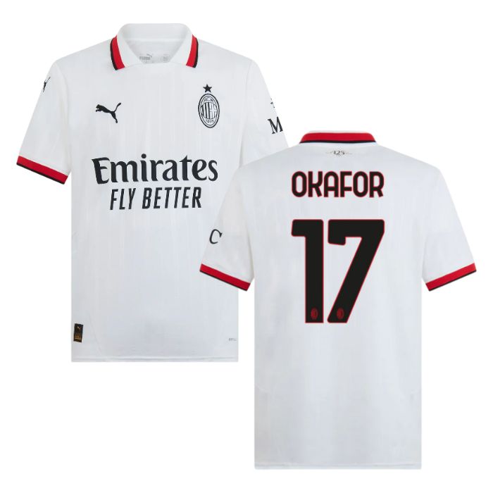 Maillot Milan AC Exterieur 2024 2025 Okafor