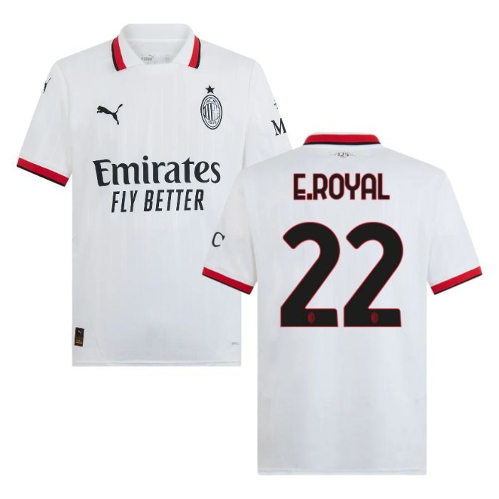 Maillot Milan AC Exterieur 2024 2025 Royal