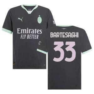 Maillot Milan AC Third 2024 2025 Bartesaghi