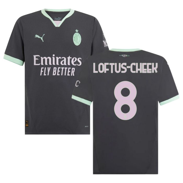 Maillot Milan AC Third 2024 2025 Loftus-Cheek