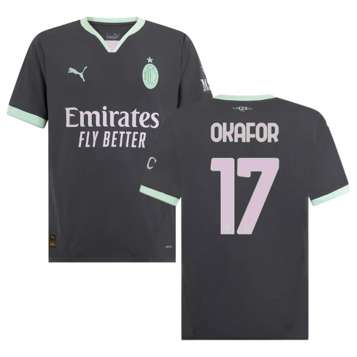 Maillot Milan AC Third 2024 2025 Okafor