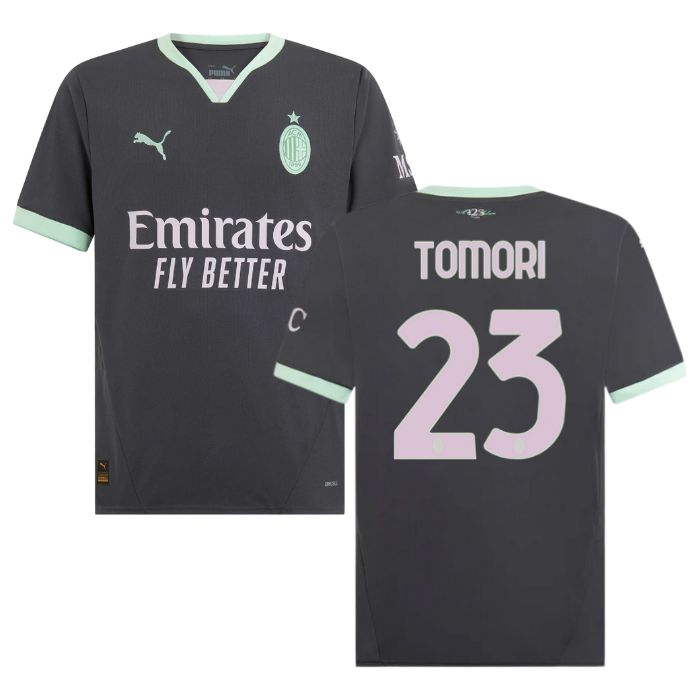 Maillot Milan AC Third 2024 2025 Tomori