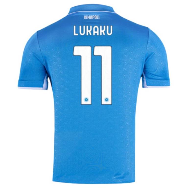 Maillot Naples Domicile 2024 2025 Lukaku 2