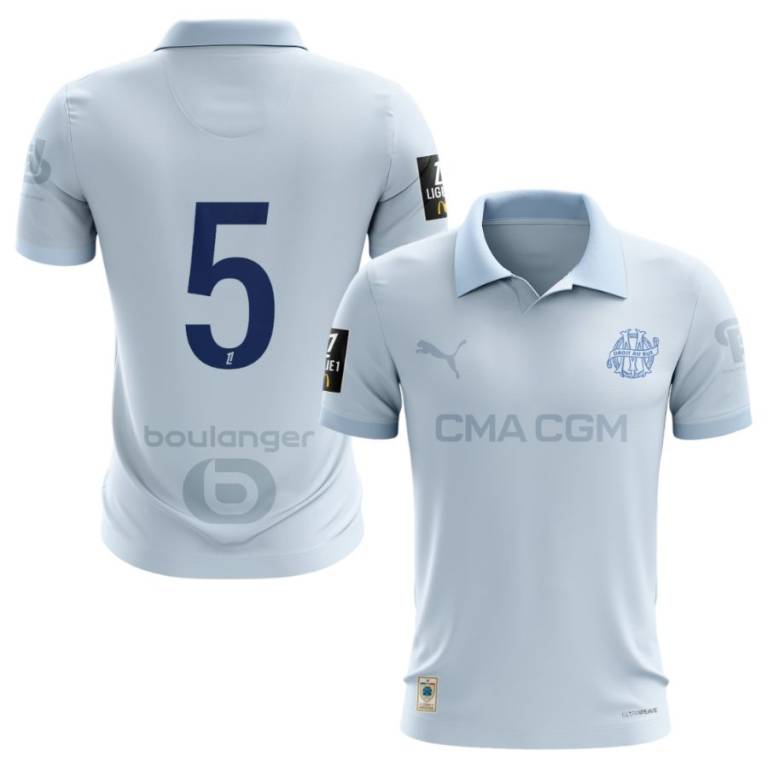 Maillot OM 125 ans Anniversaire Balerdi