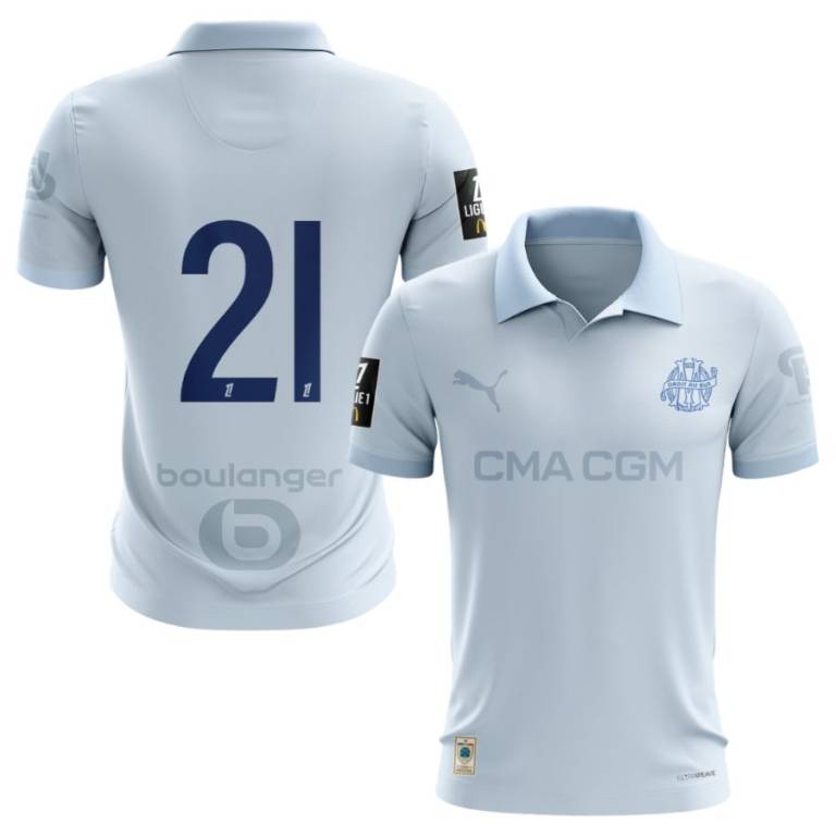 Maillot OM 125 ans Anniversaire Balerdi