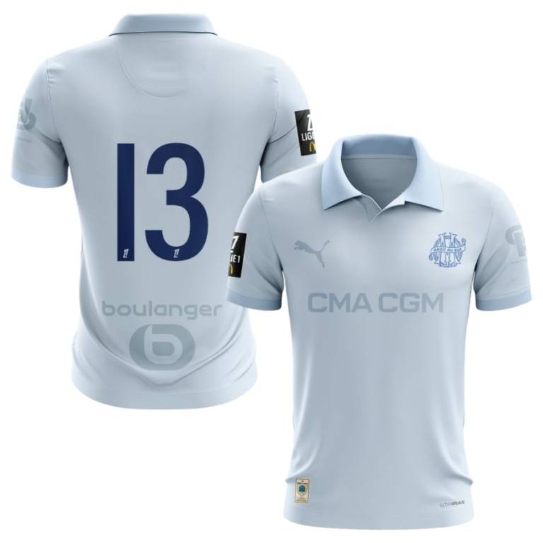 Maillot OM 125 ans Anniversaire Cornelius