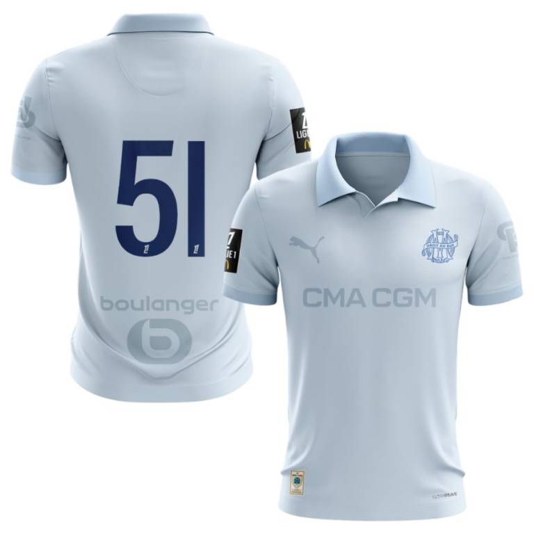 Maillot OM 125 ans Anniversaire Koné