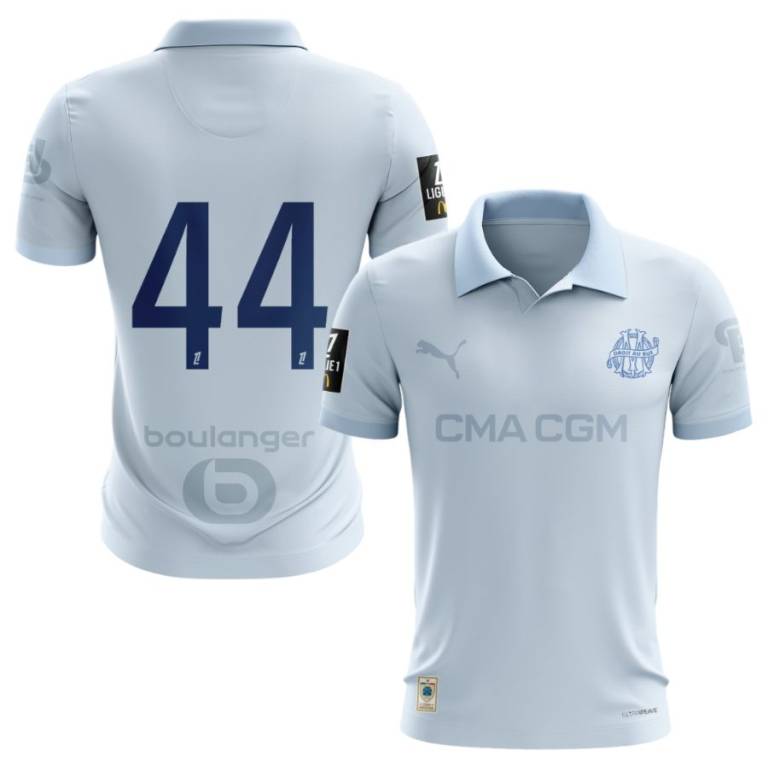 Maillot OM 125 ans Anniversaire Luis Henrique