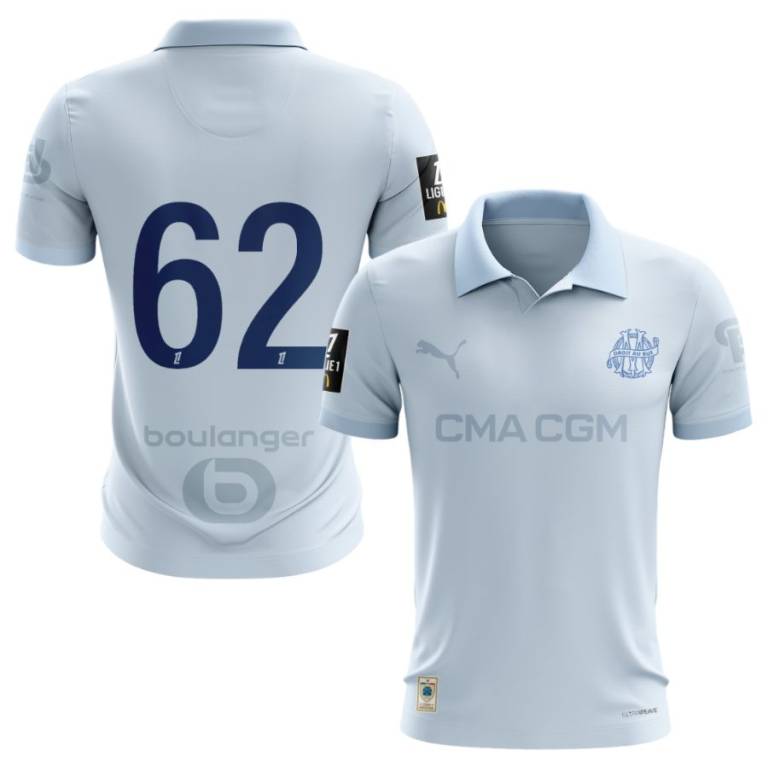 Maillot OM 125 ans Anniversaire Murillo