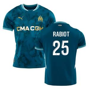 Maillot OM Exterieur 2024 2025 Rabiot