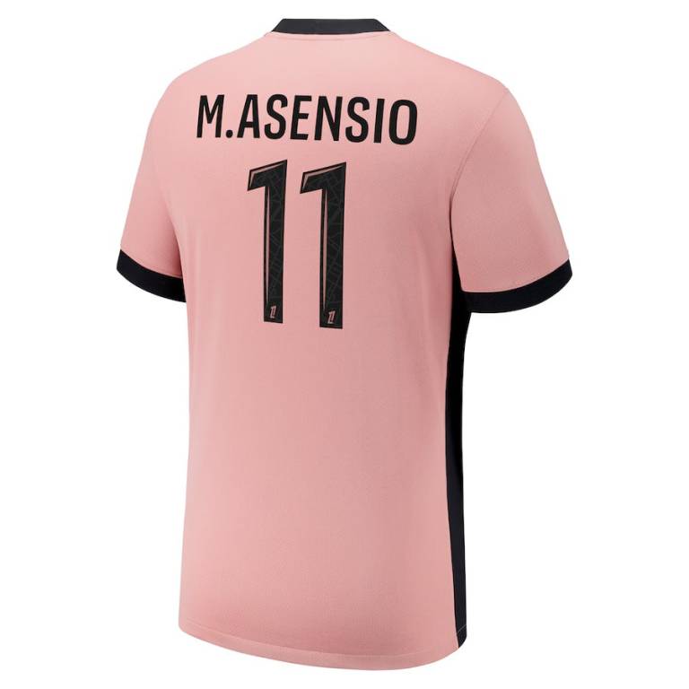 Maillot PSG Third 2024 2025 Asensio 2