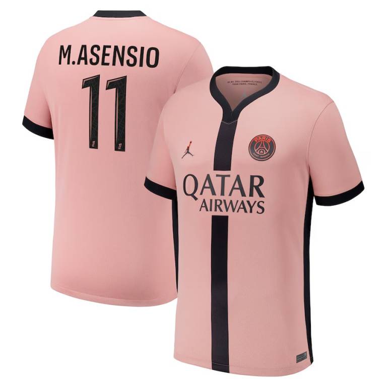 Maillot PSG Third 2024 2025 Asensio