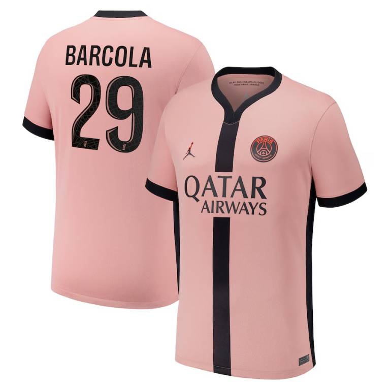 Maillot PSG Third 2024 2025 Barcola