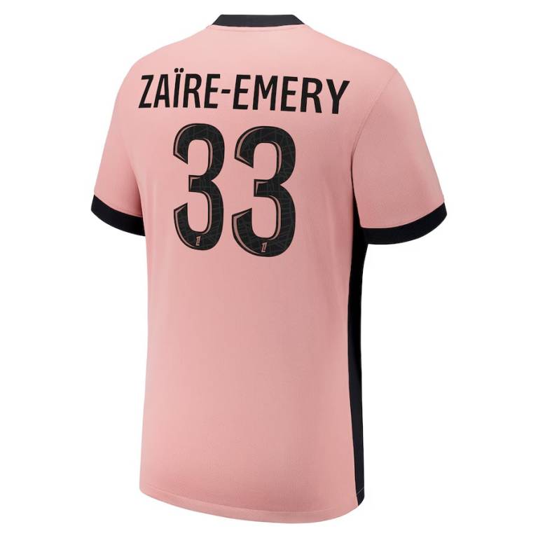 Maillot PSG Third 2024 2025 Zaire Emery 2