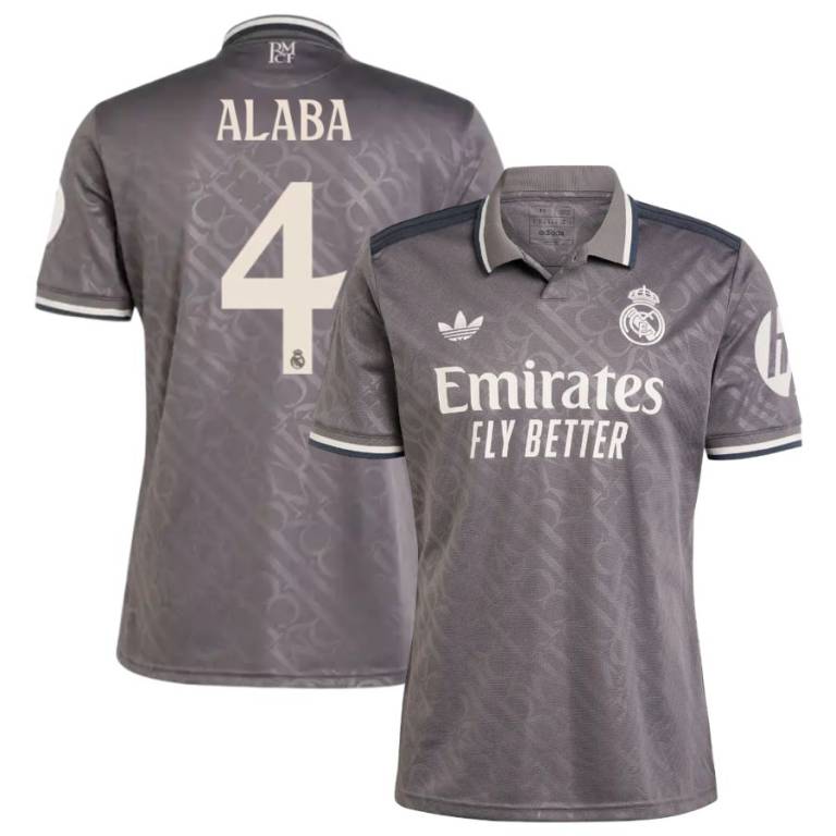 Maillot Real Madrid 2024 2025 Third Alaba