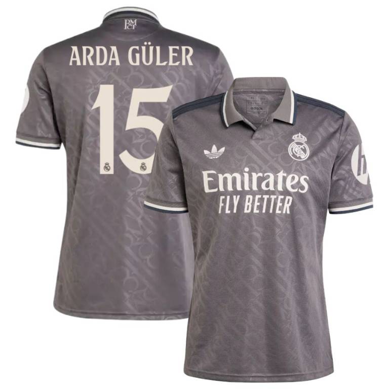 Maillot Real Madrid 2024 2025 Third Arda Güler