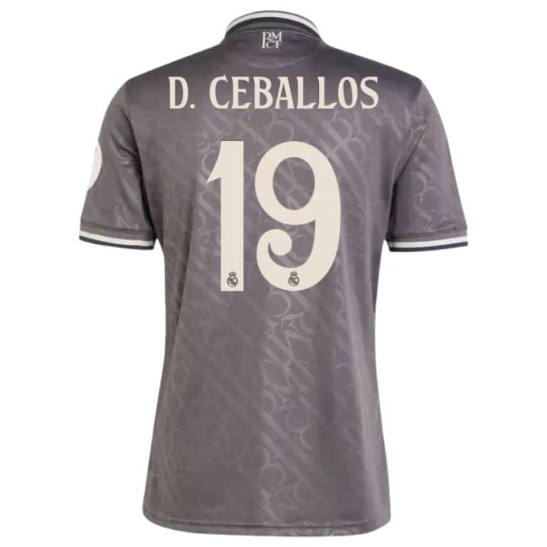 Maillot Real Madrid 2024 2025 Third Ceballos 2