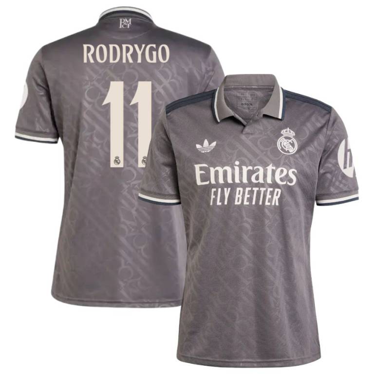 Maillot Real Madrid 2024 2025 Third Rodrygo