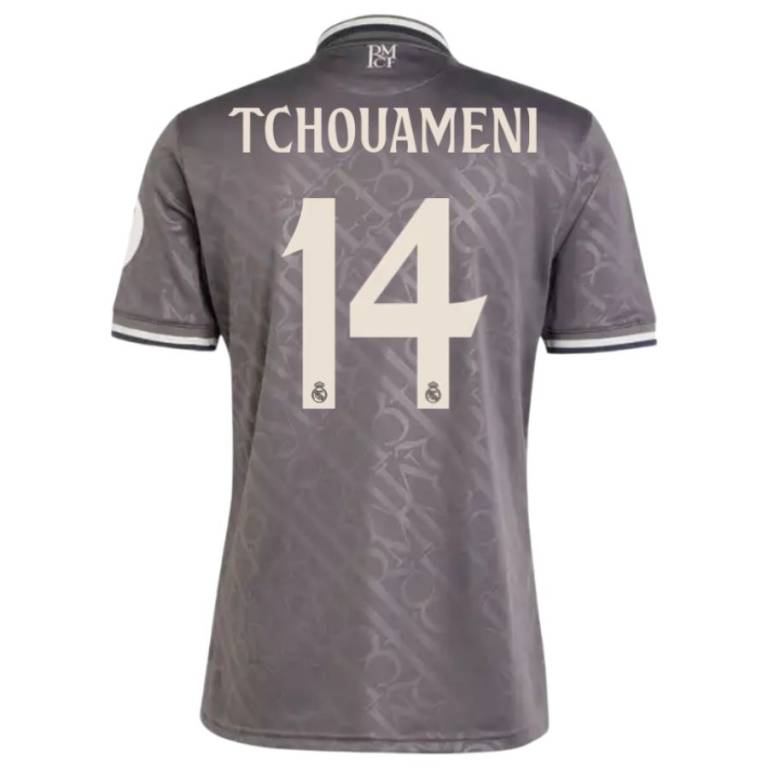 Maillot Real Madrid 2024 2025 Third Tchouaméni 2