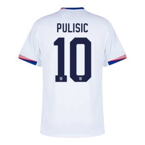 Maillot USA Domicile 2024 2025 Pulisic 2