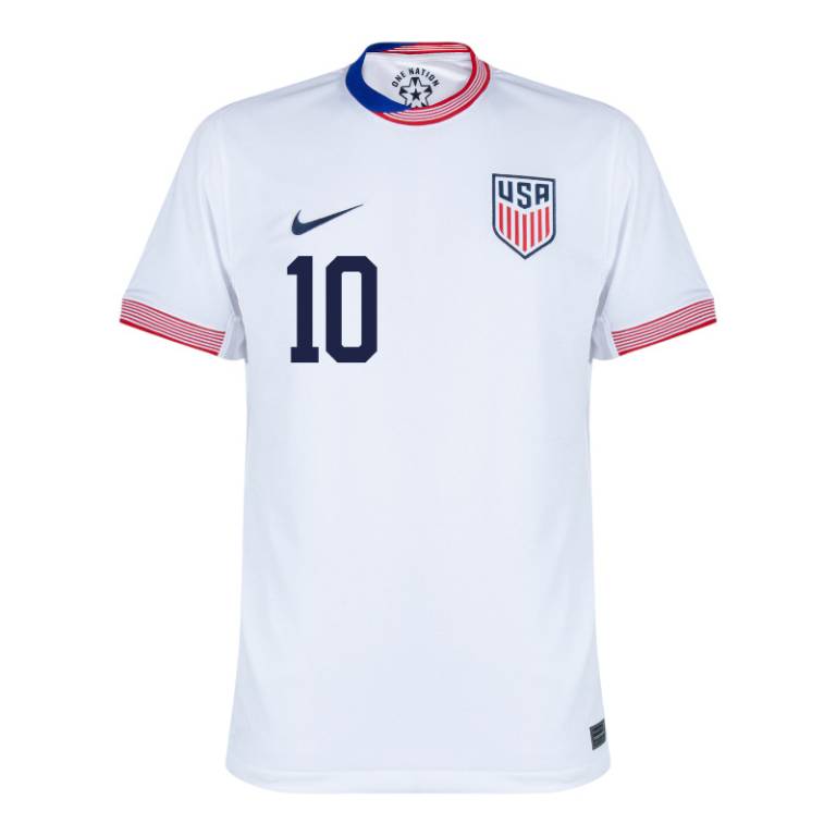 Maillot USA Domicile 2024 2025 Pulisic 3