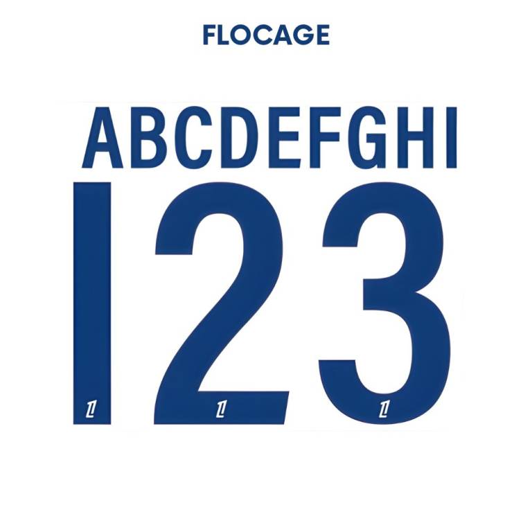 flocage maillot om 125 ans