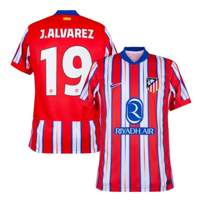 Maillot Atletico Madrid Domicile 2024 2025 Alvarez