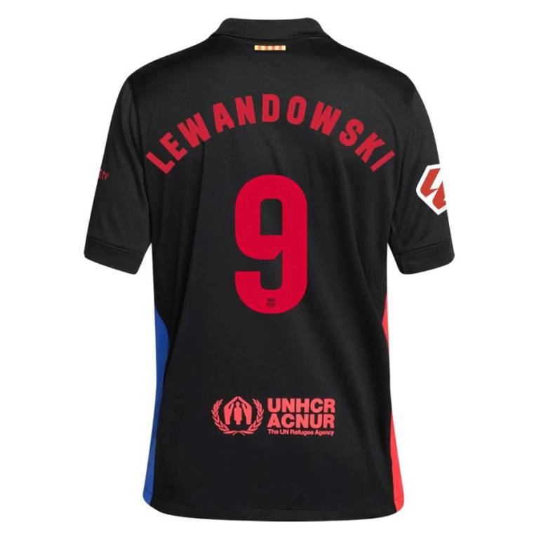 Maillot Barca Exterieur 2024 2025 Lewandowski 2