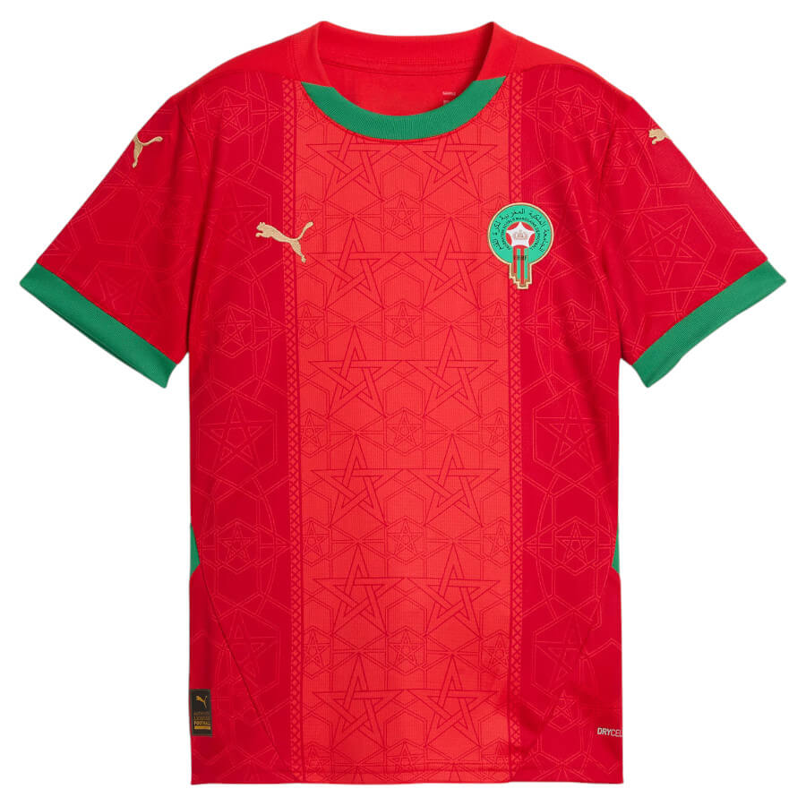 Morocco Home Kids Jersey 2024 2025 Foot Soccer Pro