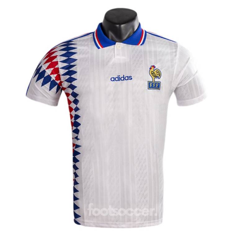 Maillot France 1994 Extérieur Retro Vintage (1)