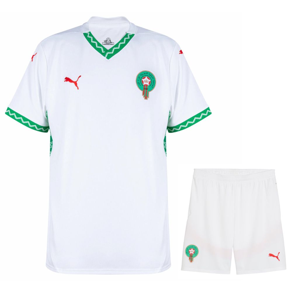 Maillot Kit Enfant Maroc Exterieur 2024 2025