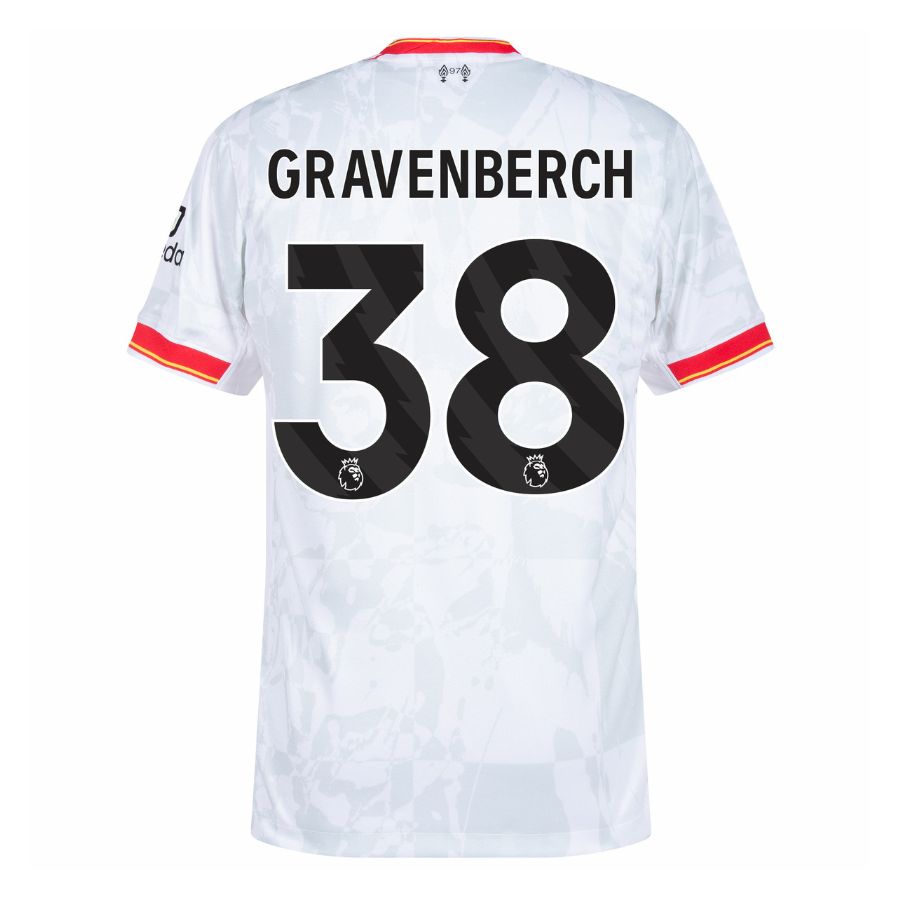 Maillot Liverpool Third 2024 2025 Gravenberch 2