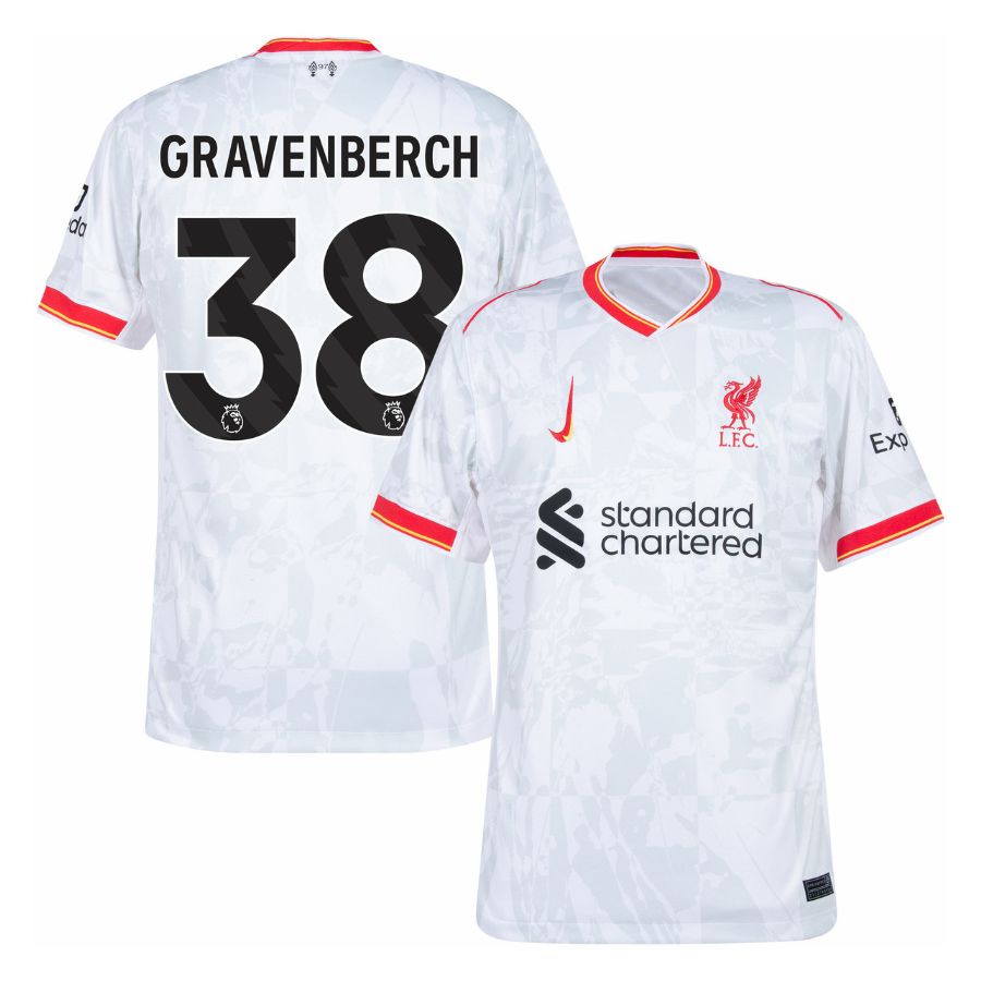 Maillot Liverpool Third 2024 2025 Gravenberch