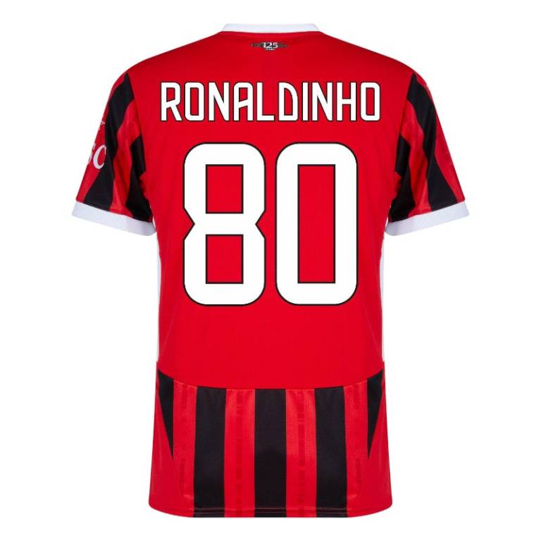 Maillot Milan AC Domicile 2024 2025 Ronaldinho 2