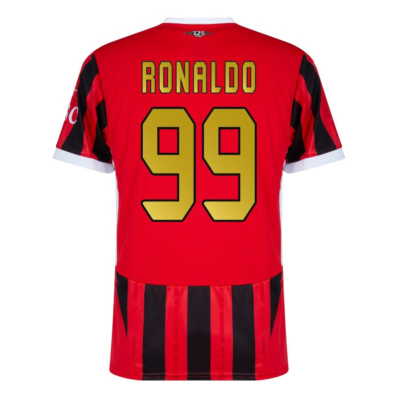 Maillot Milan AC Domicile 2024 2025 Ronaldo 2