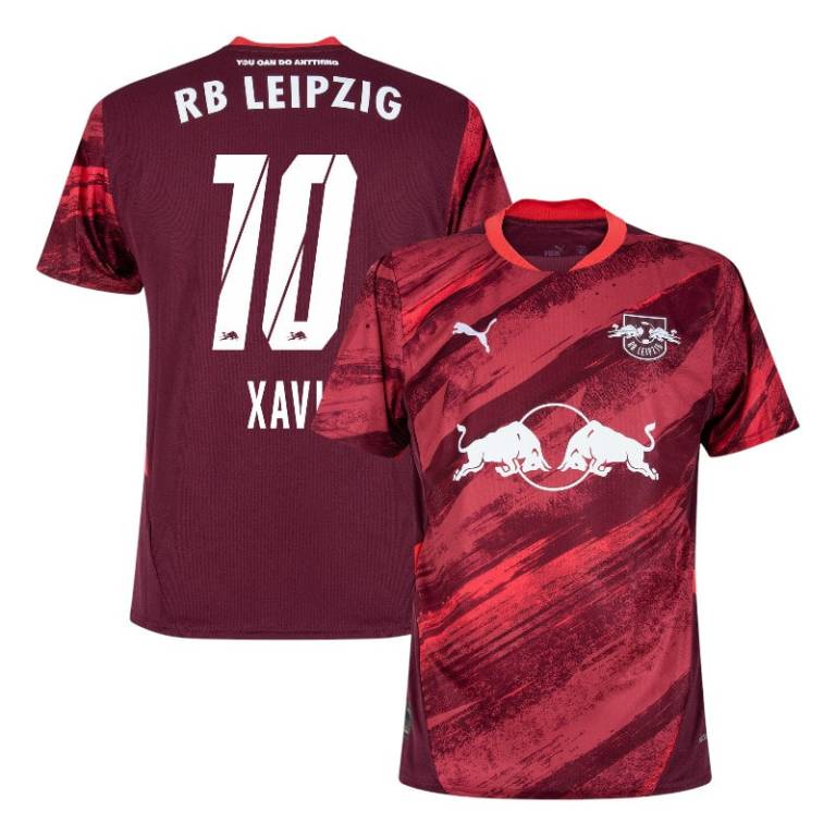 Maillot Red Bull Leipzig Exterieur 2024 2025 Xavi